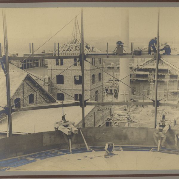 1903-04-11 Bau der städtischen Gasanstalt - Köthensche Strasse