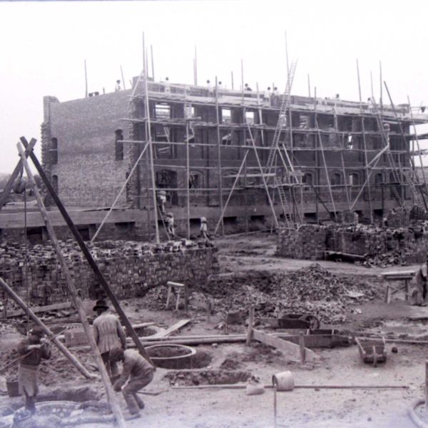 1903-04-11 Bau der städtischen Gasanstalt - Köthensche Strasse