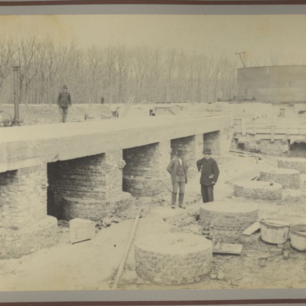 1903-04-11 Bau der städtischen Gasanstalt - Köthensche Strasse