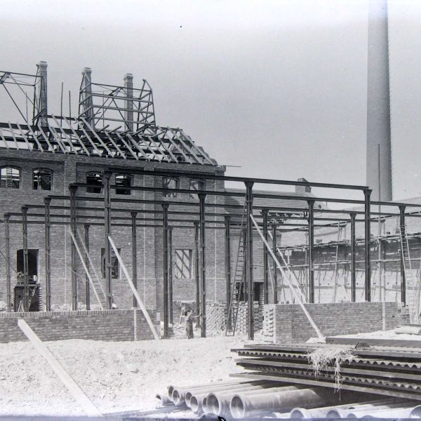 1903-04-11 Bau der städtischen Gasanstalt - Köthensche Strasse