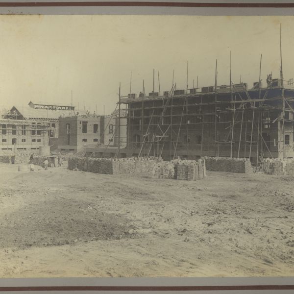 1903-04-11 Bau der städtischen Gasanstalt - Köthensche Strasse