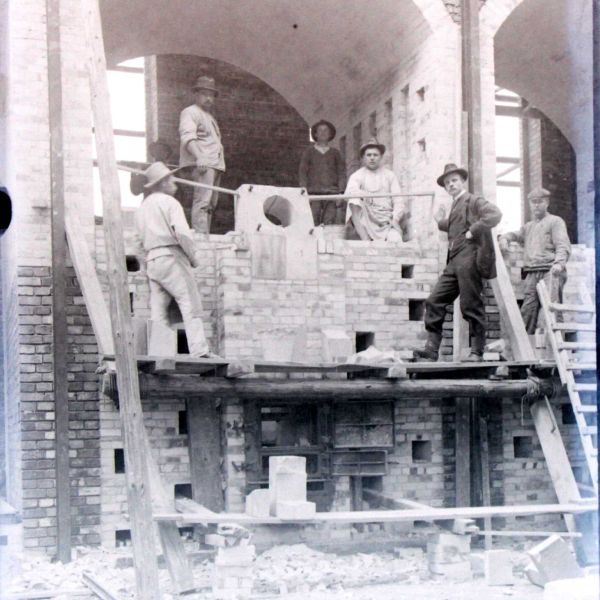 1903-04-11 Bau der städtischen Gasanstalt - Köthensche Strasse