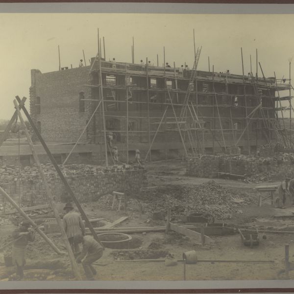 1903-04-11 Bau der städtischen Gasanstalt - Köthensche Strasse