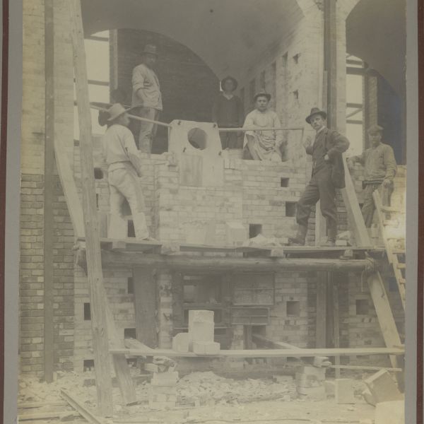 1903-04-11 Bau der städtischen Gasanstalt - Köthensche Strasse