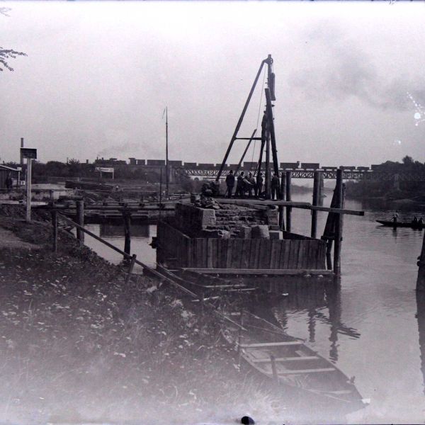 1903-04-11 Bau der städtischen Gasanstalt - Köthensche Strasse