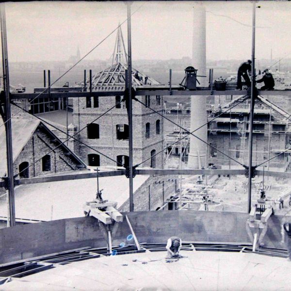 1903-04-11 Bau der städtischen Gasanstalt - Köthensche Strasse