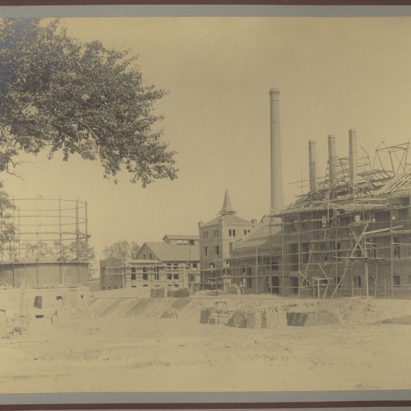 1903-04-11 Bau der städtischen Gasanstalt - Köthensche Strasse