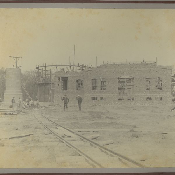 1903-04-11 Bau der städtischen Gasanstalt - Köthensche Strasse
