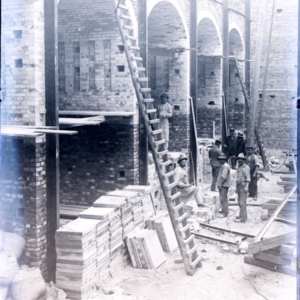 1903-04-11 Bau der städtischen Gasanstalt - Köthensche Strasse