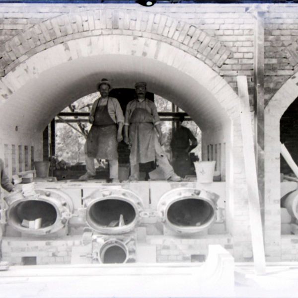 1903-04-11 Bau der städtischen Gasanstalt - Köthensche Strasse