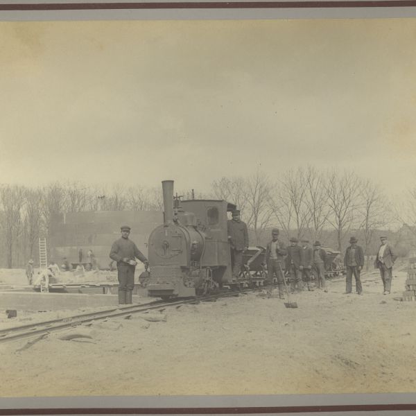 1903-04-11 Bau der städtischen Gasanstalt - Köthensche Strasse