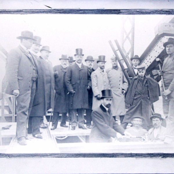 1903-04-11 Bau der städtischen Gasanstalt - Köthensche Strasse