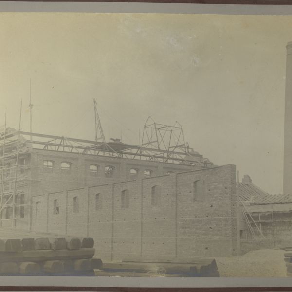 1903-04-11 Bau der städtischen Gasanstalt - Köthensche Strasse