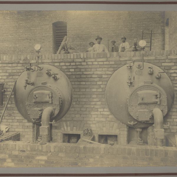 1903-04-11 Bau der städtischen Gasanstalt - Köthensche Strasse