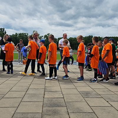 Mannschaft der Grundschule Baalberge