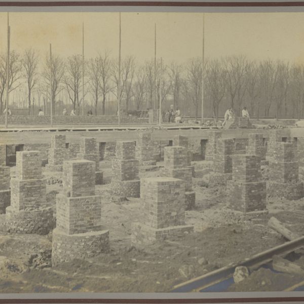 1903-04-11 Bau der städtischen Gasanstalt - Köthensche Strasse