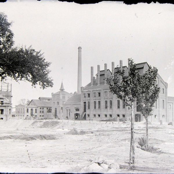 1903-04-11 Bau der städtischen Gasanstalt - Köthensche Strasse