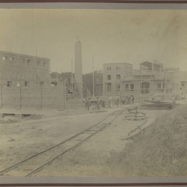 1903-04-11 Bau der städtischen Gasanstalt - Köthensche Strasse