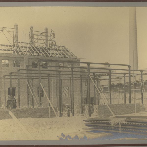 1903-04-11 Bau der städtischen Gasanstalt - Köthensche Strasse