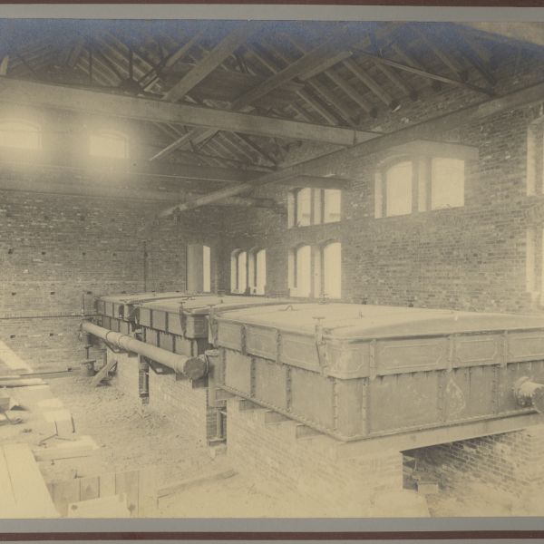 1903-04-11 Bau der städtischen Gasanstalt - Köthensche Strasse