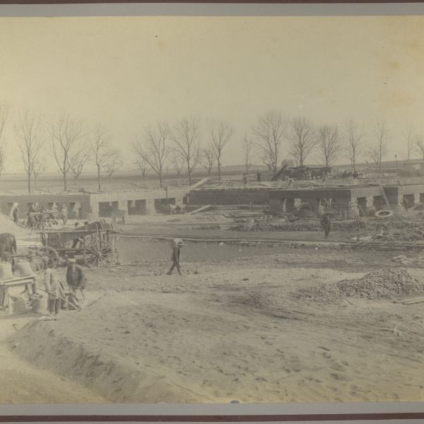 1903-04-11 Bau der städtischen Gasanstalt - Köthensche Strasse