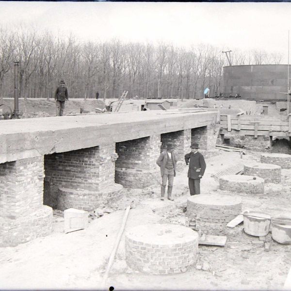 1903-04-11 Bau der städtischen Gasanstalt - Köthensche Strasse