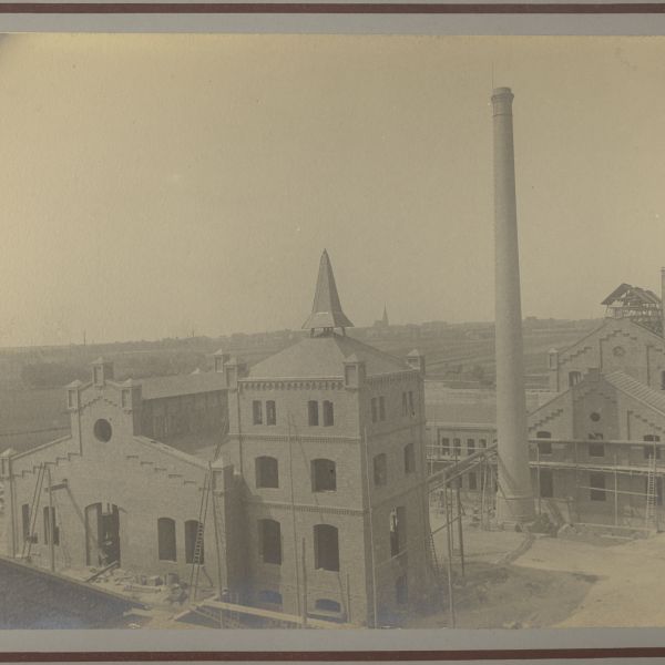 1903-04-11 Bau der städtischen Gasanstalt - Köthensche Strasse