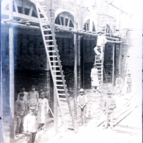 1903-04-11 Bau der städtischen Gasanstalt - Köthensche Strasse