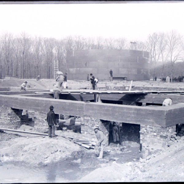 1903-04-11 Bau der städtischen Gasanstalt - Köthensche Strasse